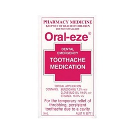 Oral-eze Dental Emergency Toothache 5ml