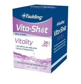 Faulding Vita-Shot Vitality 24 Vials