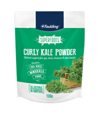 Faulding® Superfoods Curly Kale Powder 100g Packet
