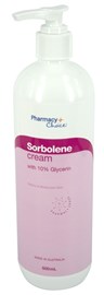 Pharmacy Choice Sorbolene & Glycerin Cream Pump 500ml