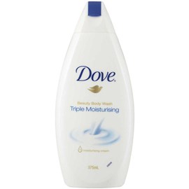 Dove Triple Moisturising Body Wash 375mL