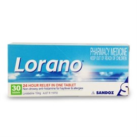 Lorano 10mg 30 Tablets