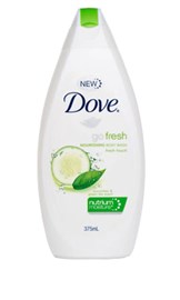 Dove Go Fresh Touch Nourishing Body Wash 375mL