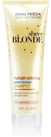 John Frieda Sheer Blonde Moisturising Shampoo for Lighter Blondes 250ml
