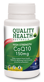 Quality Health High Strength Co Q10 150mg 100 Capsules