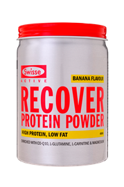 Swisse Active Recover Protein Powder Banana 400g