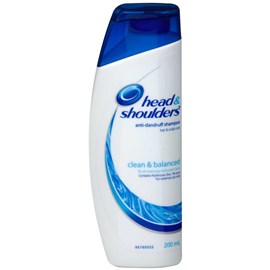 Head & Shoulders Clean & Balanced Shampoo 200ml