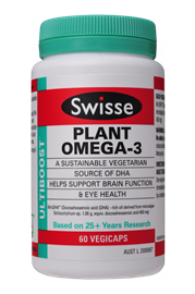 Swisse Ultiboost Plant Omega-3 60 Capsules
