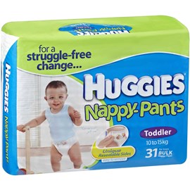 Huggies Nappy - Pants Toddler Boy 31 pack