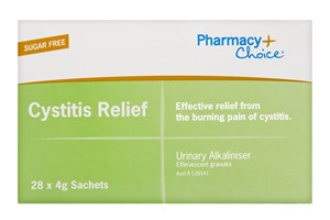 Pharmacy Choice Cystitis Relief 28 Sachet