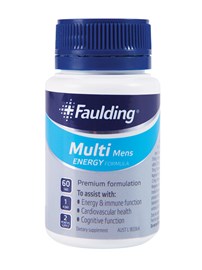 Faulding Multi Mens Energy 60 Tablets