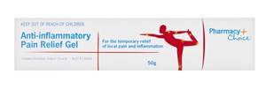 Pharmacy Choice Anti-Inflammatory Pain Relief Gel 50g