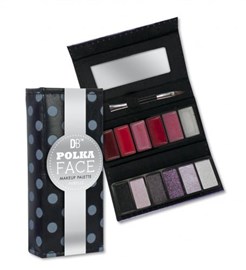 Designer Brand Polka Face Compact Browns