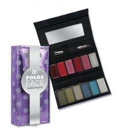 Designer Brand Polka Face Compact Blues