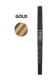 Designer Brand Retractable Pencil Gold